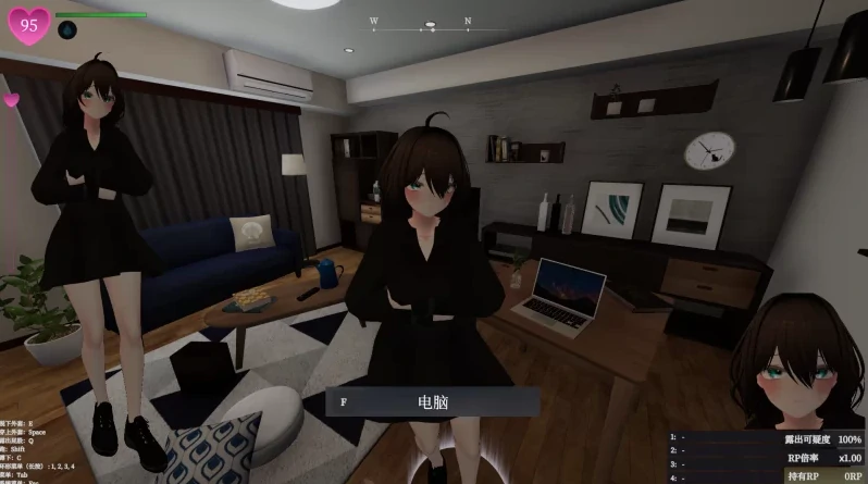 PC电脑版【神作SLG/露出/全动态】塞雷卡 隐秘露出1.13 存档+步-